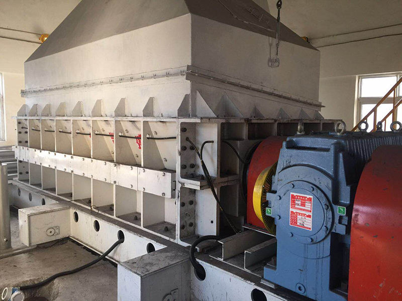 陜煤集團(tuán)張家峁出料&le;50mm處理量&le;2000t/h破碎機(jī)現(xiàn)場(chǎng)
